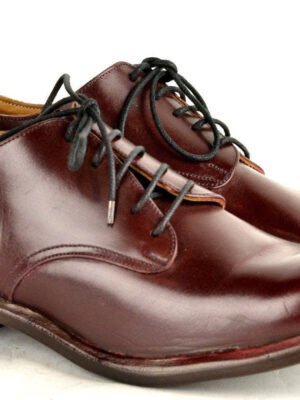 Asym Derby  |  Burgundy cordovan