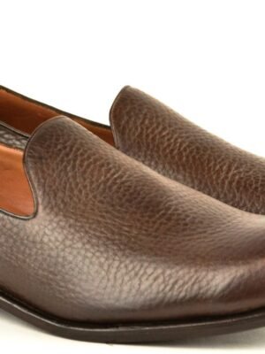 Loafer  |  Choc pebble grain calf