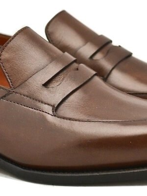 Apron loafer | dark brown box