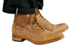 Fogey boot  |  Tan |  reverse cordovan