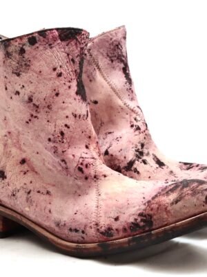 Zip back Boot  | pale rose overdye | culatta